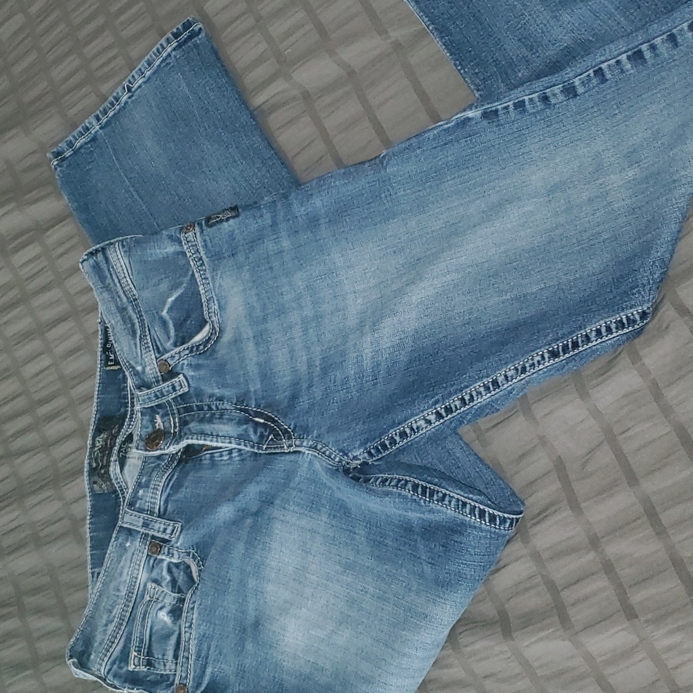 Silver Ladies Jeans "ZAC" Style, W31, L32